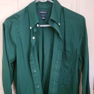 Men's Formal Emerald Green Shirt